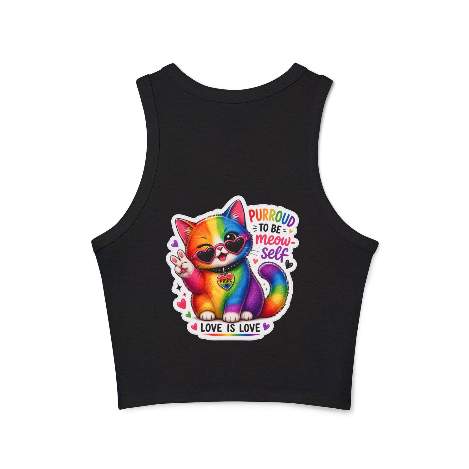 Women's Micro Rib Racer Tank Top