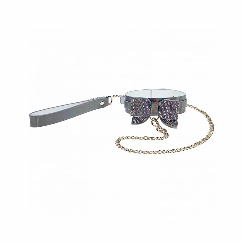 Ouch! Paris Collection Collar w/Leash Bk