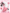 Premium Pink & White Furry Tail