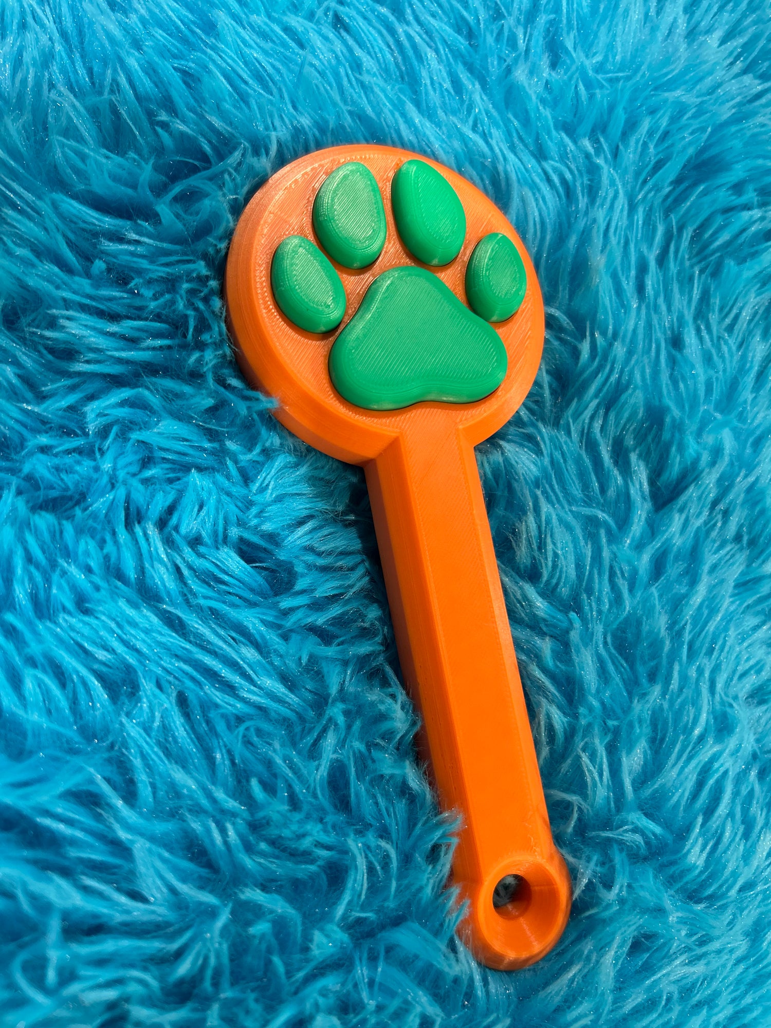 Puppy Paw impact  Paddle 3 D printed