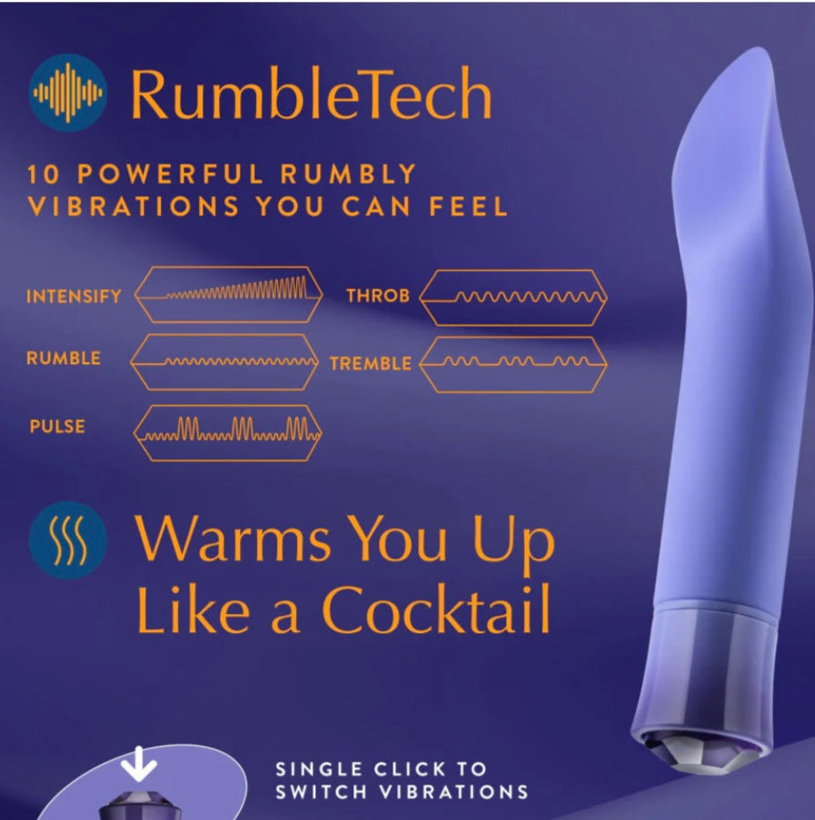 Oh My Gem By Blush® | Enrapture Warming Vibrator