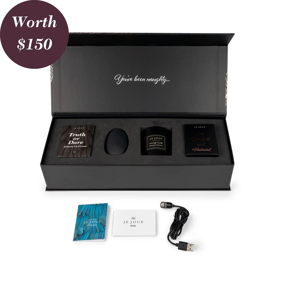 Je Joue The Naughty Collection Gift Set - Black