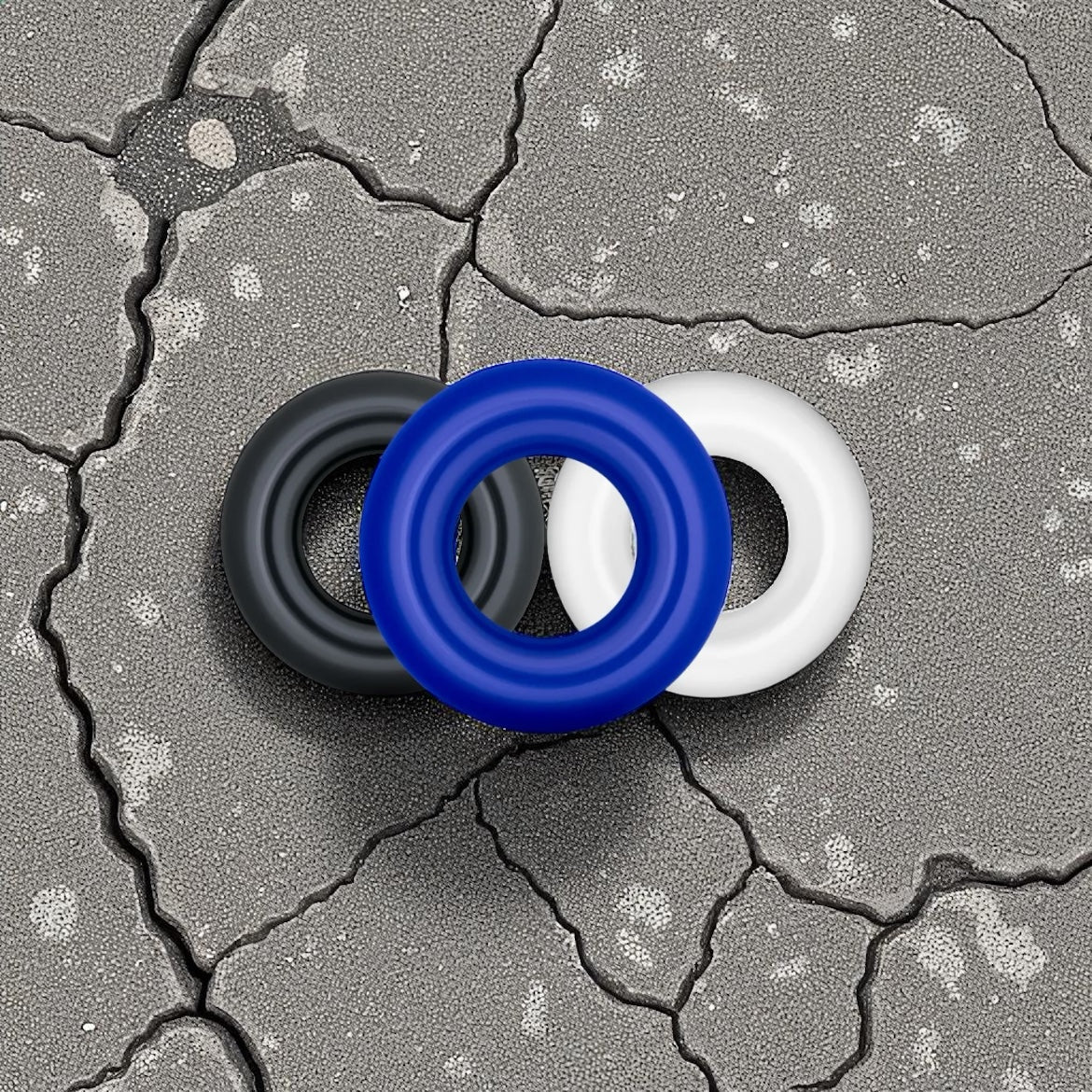 Stay Hard By Blush® | Assorted Colors Penis Rings (3-Pack)