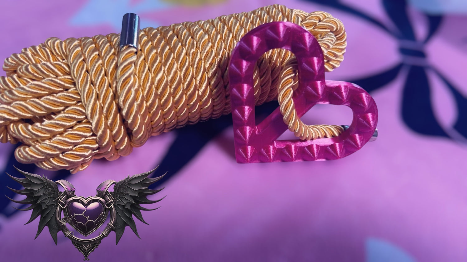Heart Shibari spike