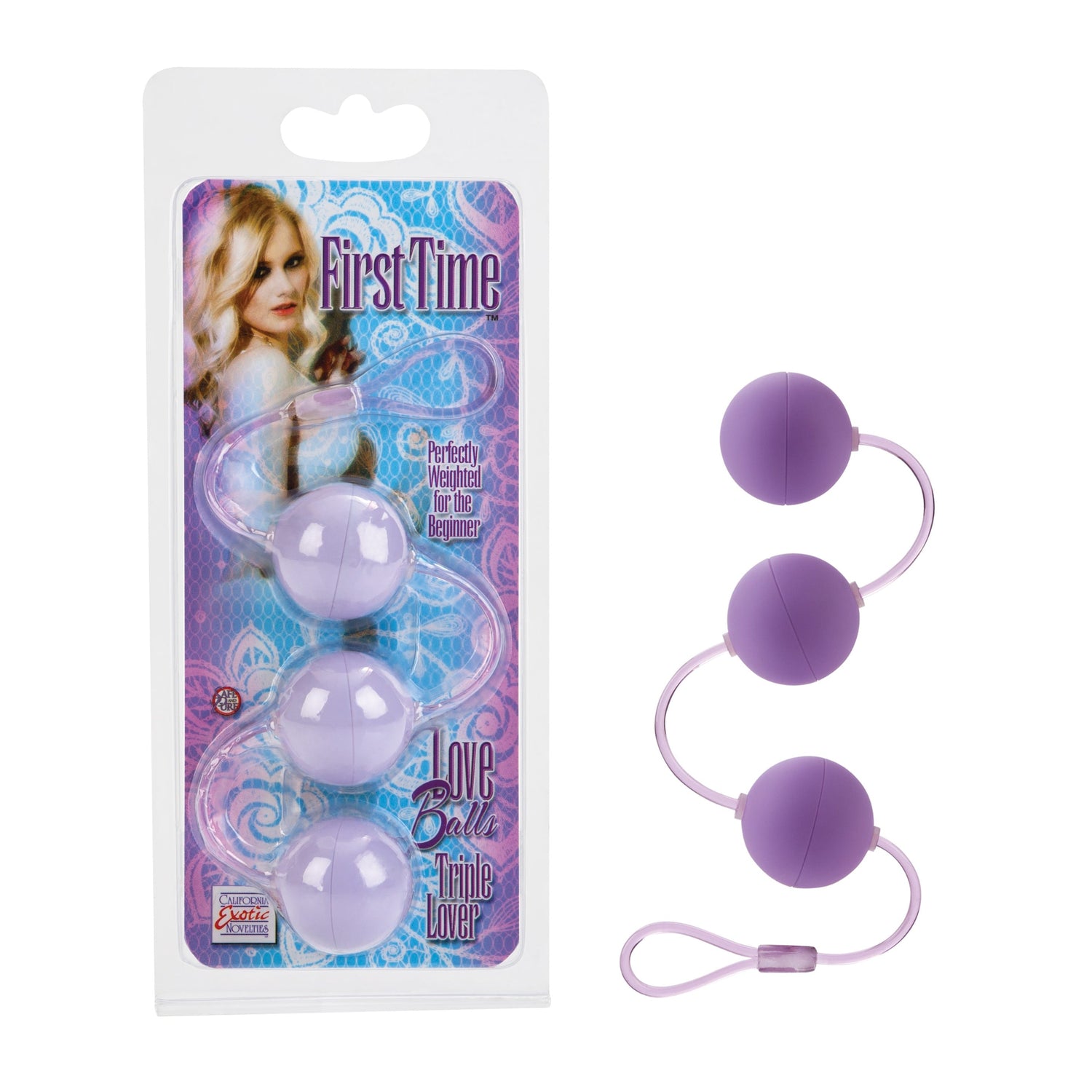 First Time Love Balls Triple Lovers - Purple