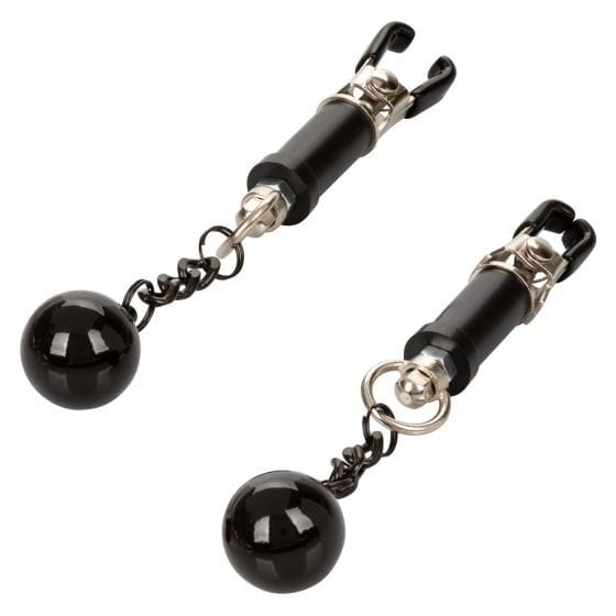 Nipple grips weighted twist nipple clamps