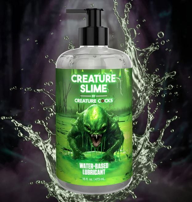 Creature cocks creature slime water based lube 16 oz