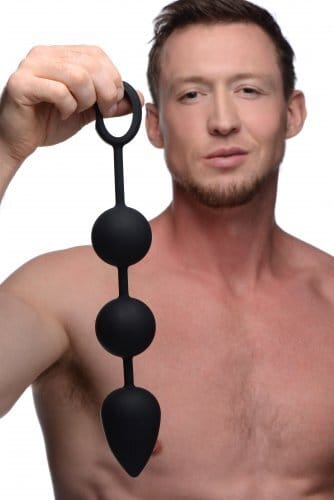 Tom of finland lg silicone weighted anal ball plug