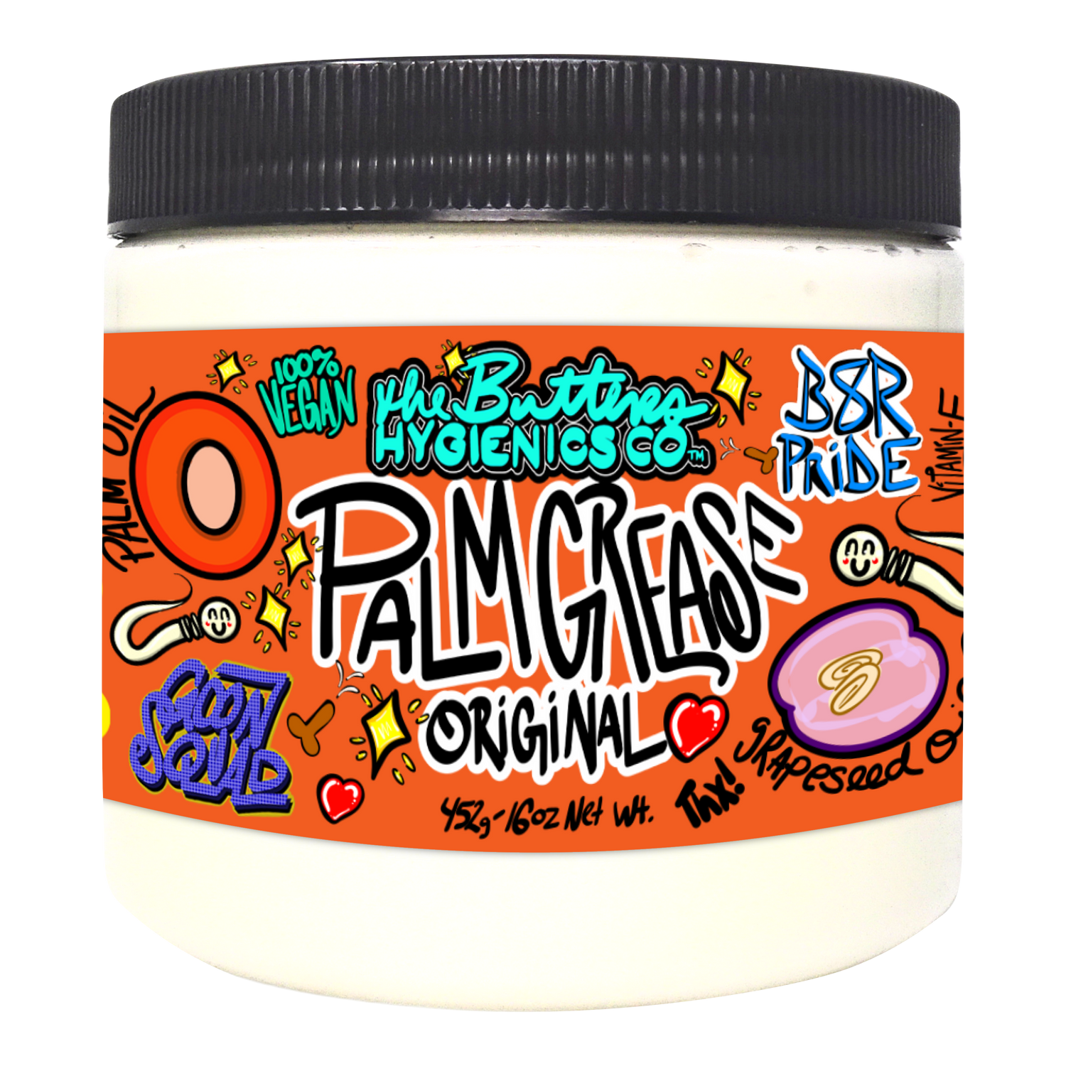 Palm Grease Lube - Oil Based Personal Sex Lube Sustainable